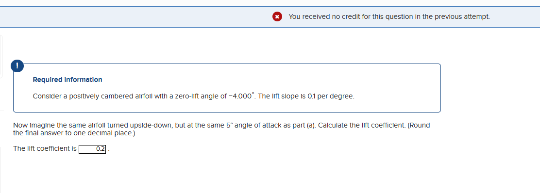 \ ( ! \ ) Required Information Consider a