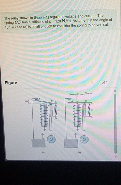 The relay shown in ( Figure 1 ) regulates voltage