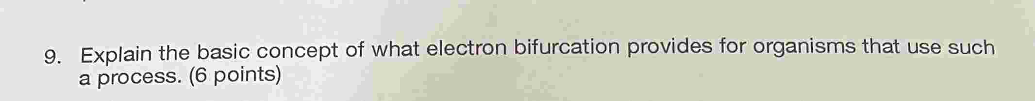 9 . Explain the basic concept of what electron