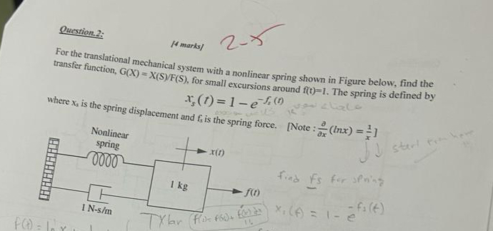 Onerion . 2 : 1 4 marks / For the translational