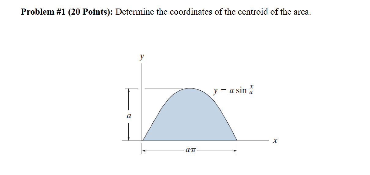 Problem \ # 1 ( 2 0 Points ) : Determine the