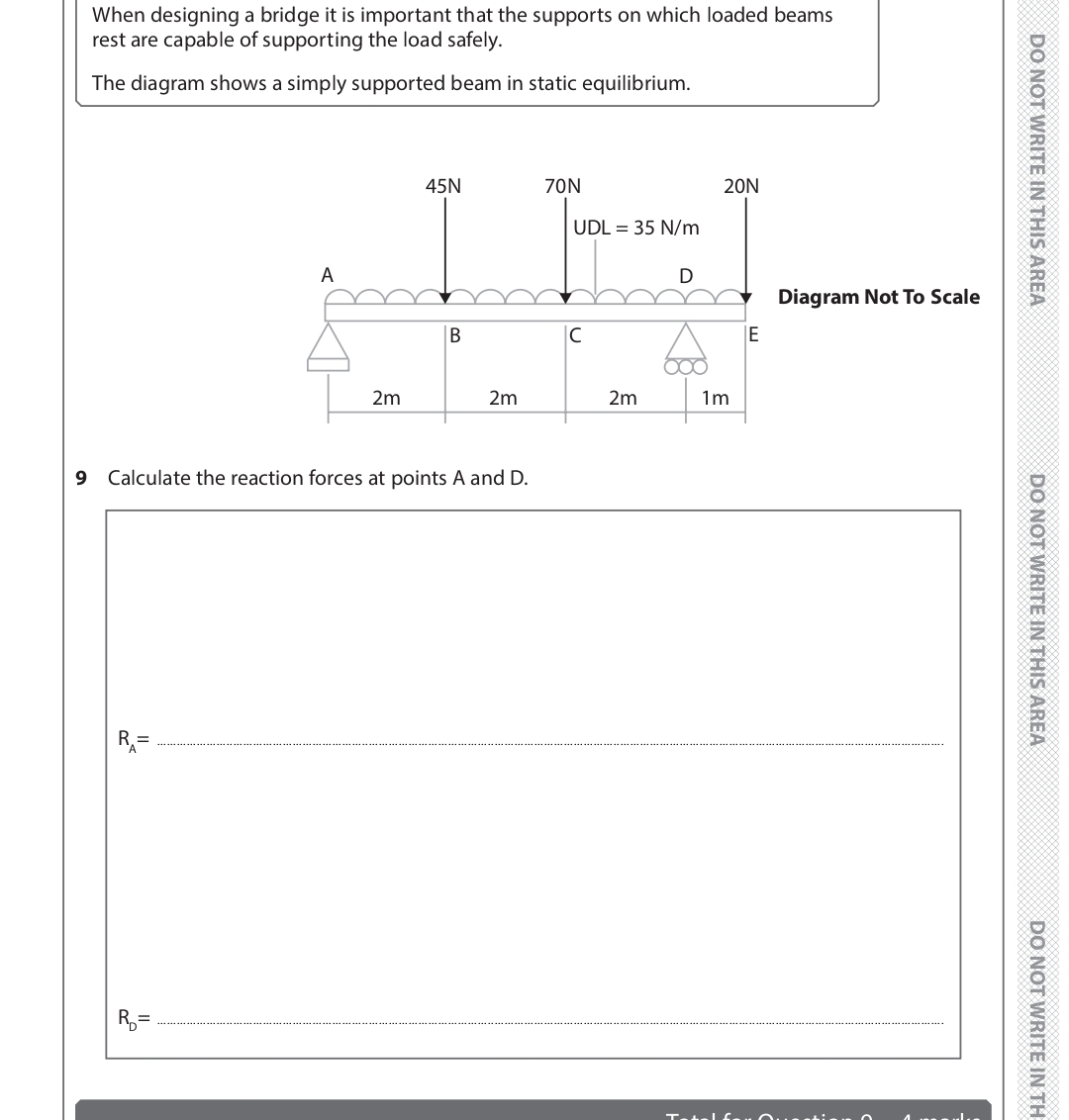 When designing a bridge it is important that the