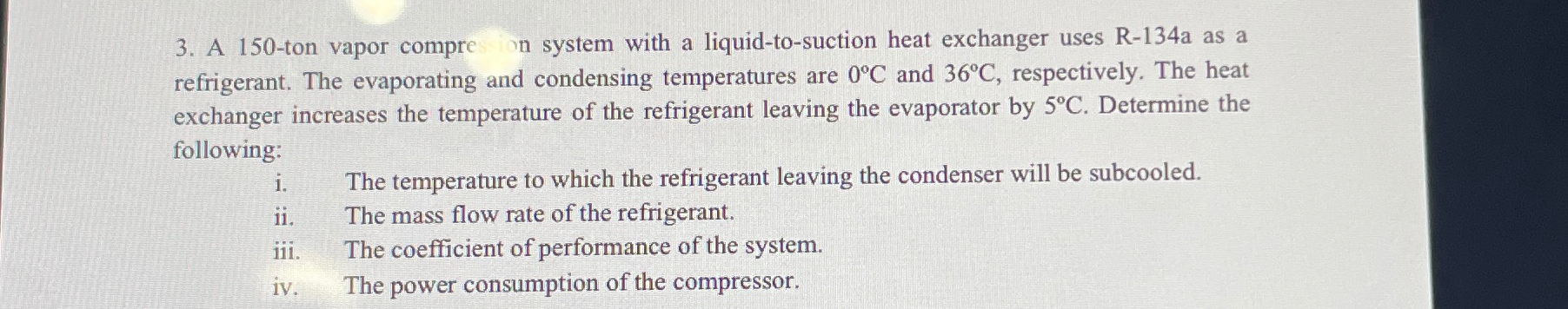 A 1 5 0 - ton vapor compre on system with a
