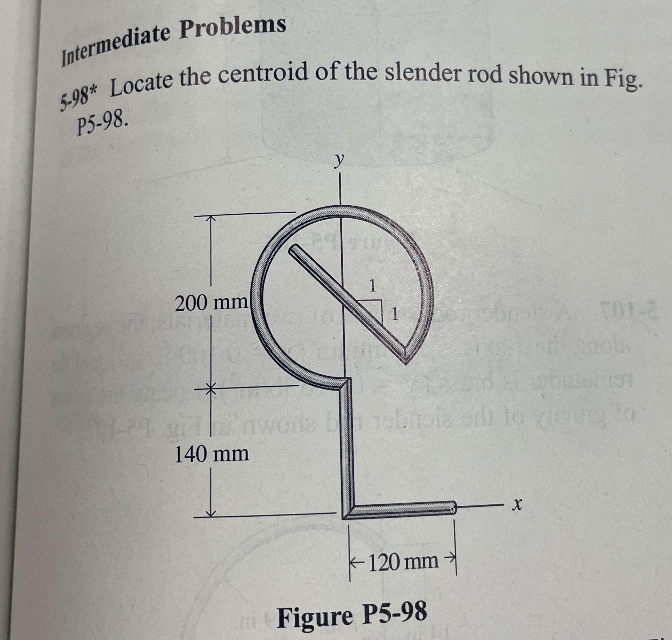 jntermediate Problems 5 - 9 8 * * Locate the