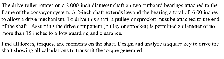 The drive roller rotates on a 2 . 0 0 0 - inch