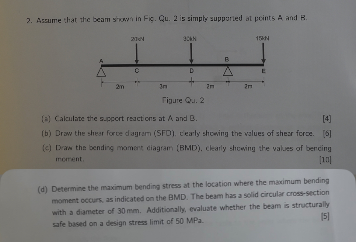 Show me the steps to solve 2 . Assume that the