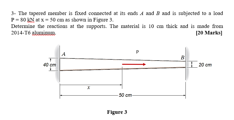 can an expert help with this? 3 - The tapered