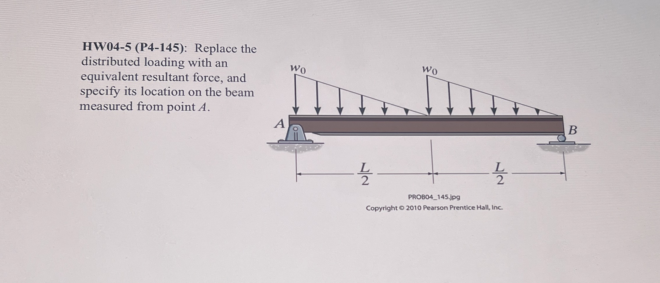 HW 0 4 - 5 ( P 4 - 1 4 5 ) : Replace the