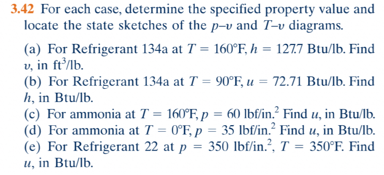 3 . 4 2 For each case, determine the specified