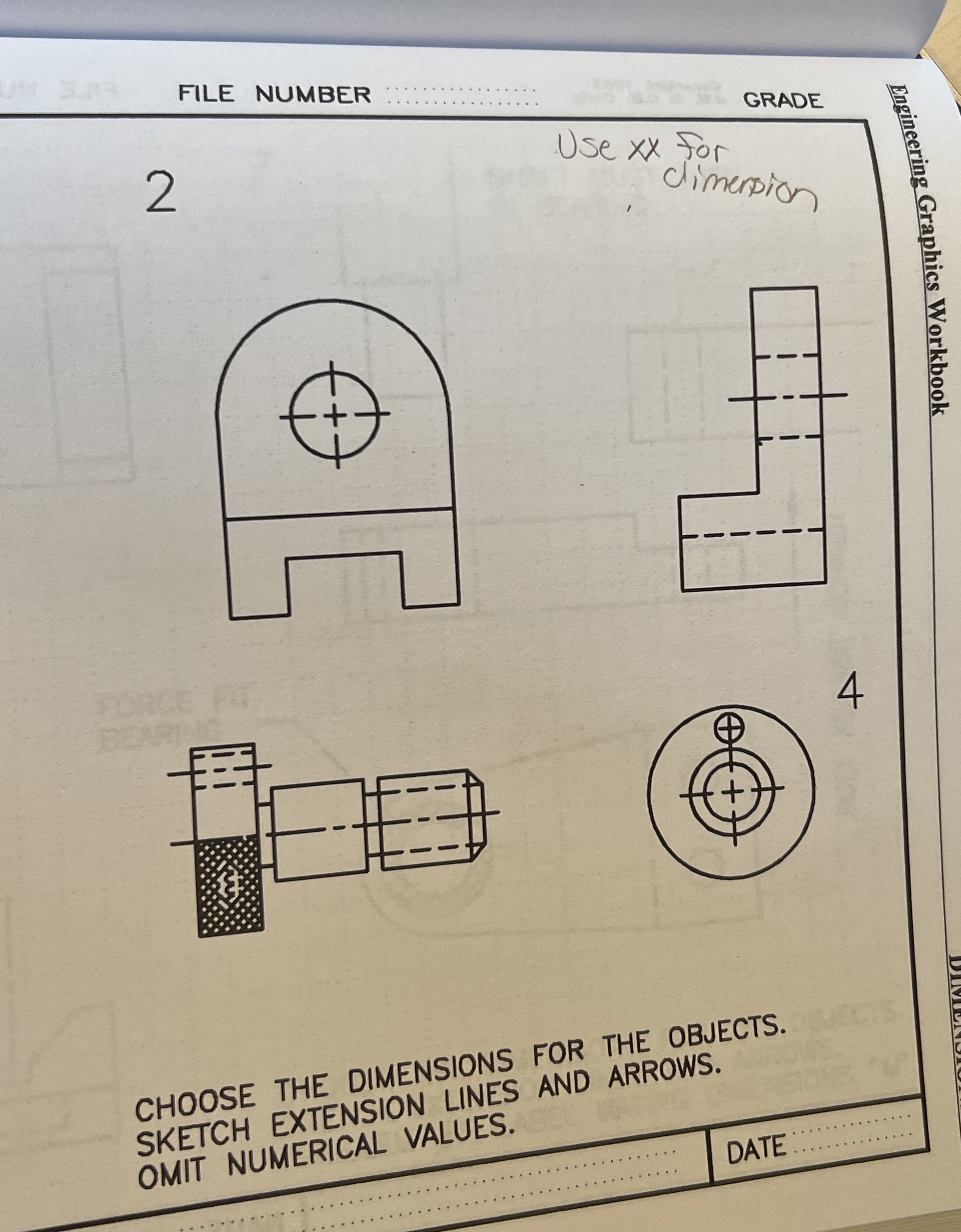FILE NUMBER Only do number 2 Use xx for