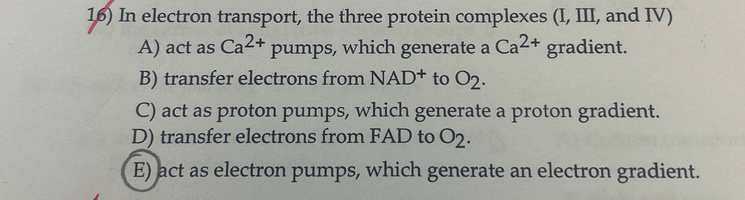 In electron transport, the three protein