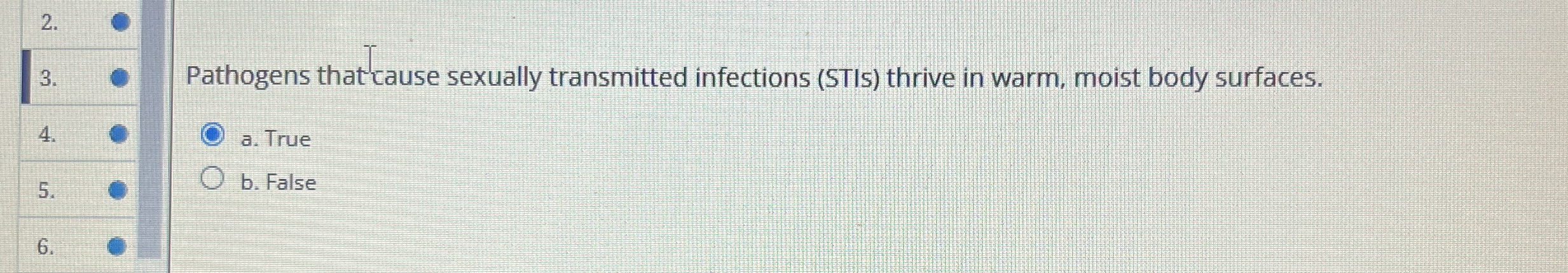 Pathogens that cause sexually transmitted