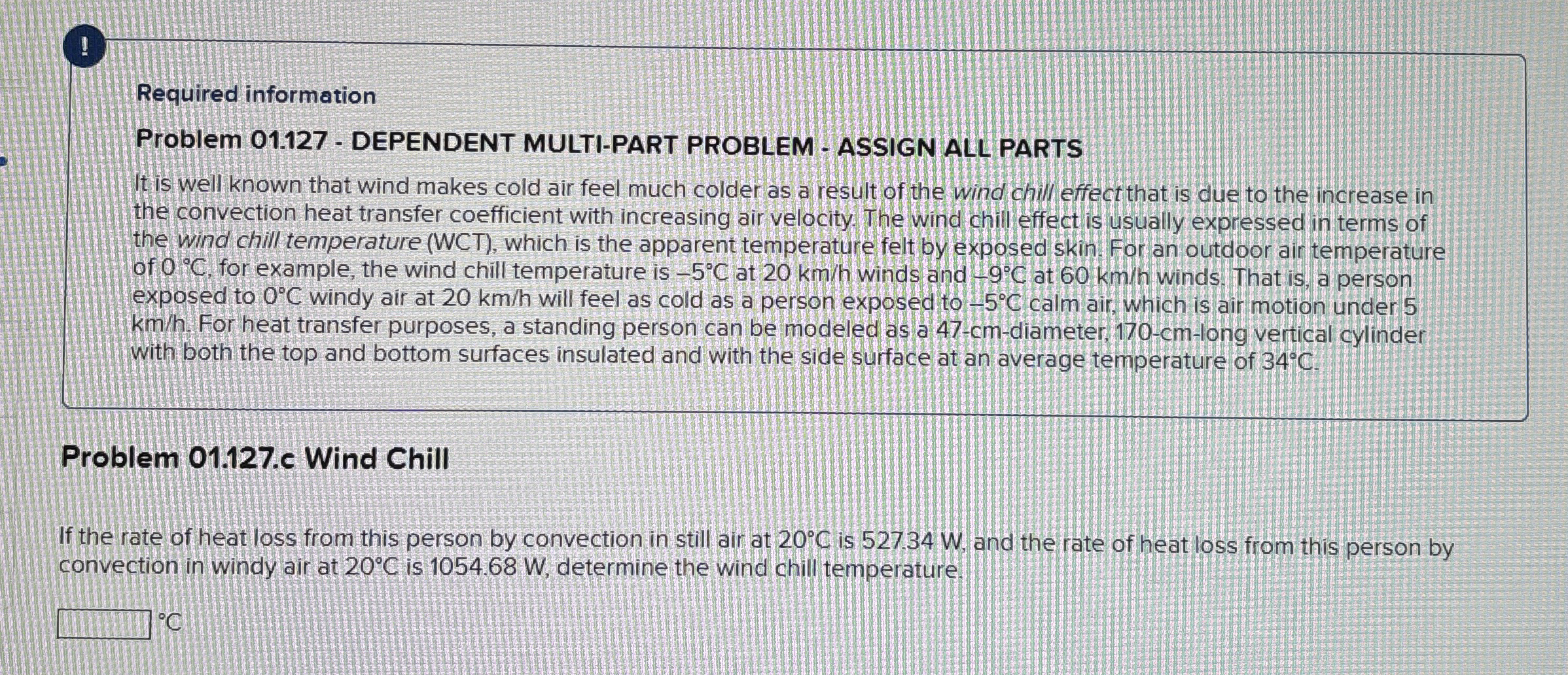 ! Required information Problem 0 1 . 1 2 7 -