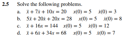 Solve the following, then estimate the steady