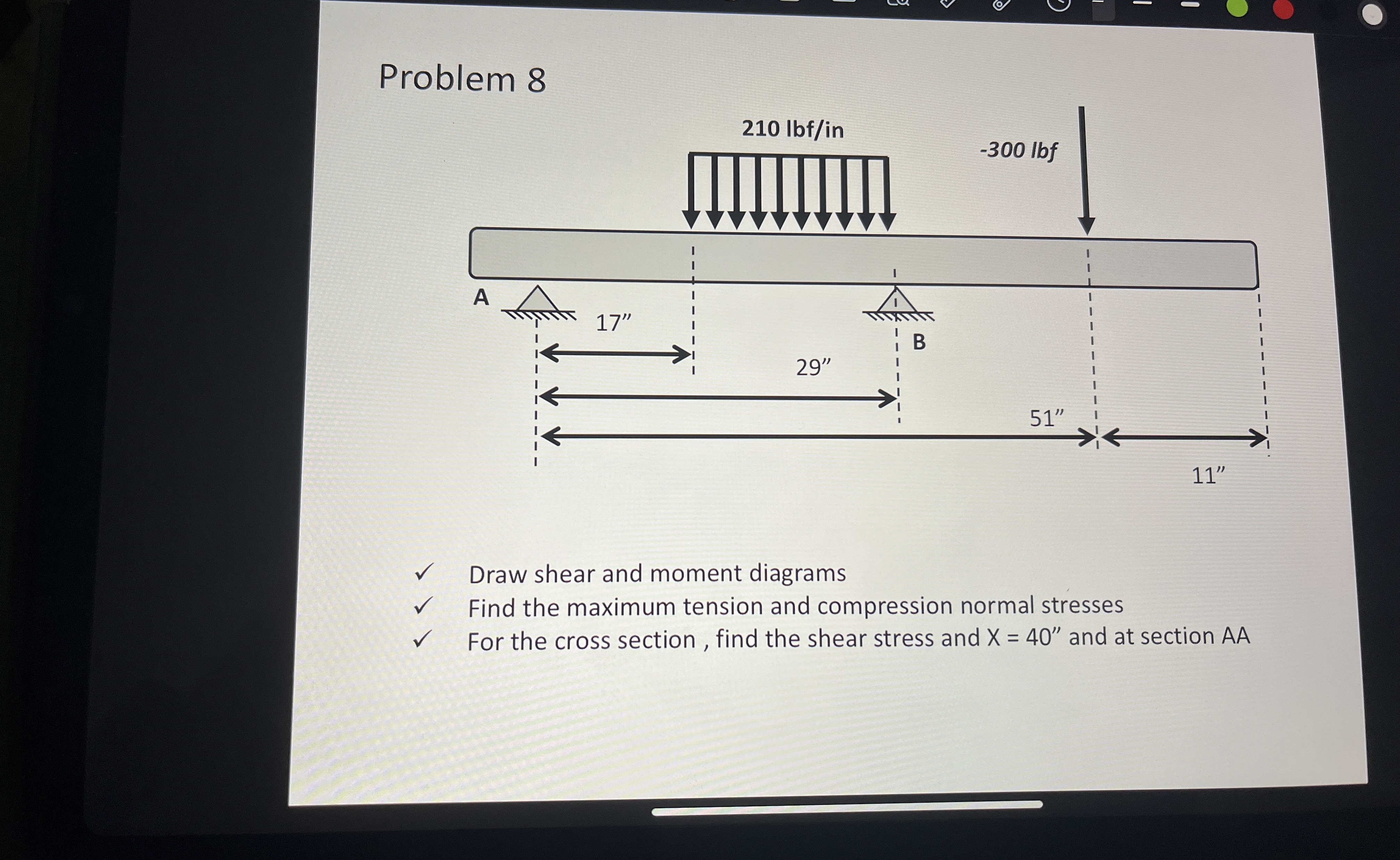 P r c Draw shear and moment diagrams , Find the