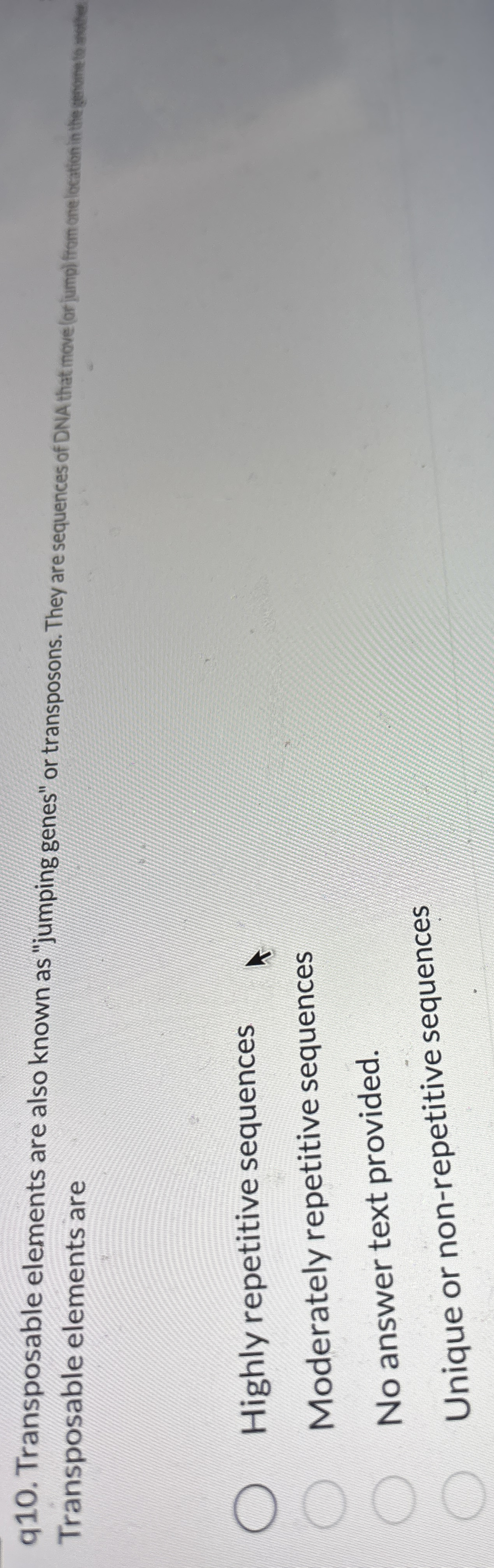 Transposable elements are Highly repetitive