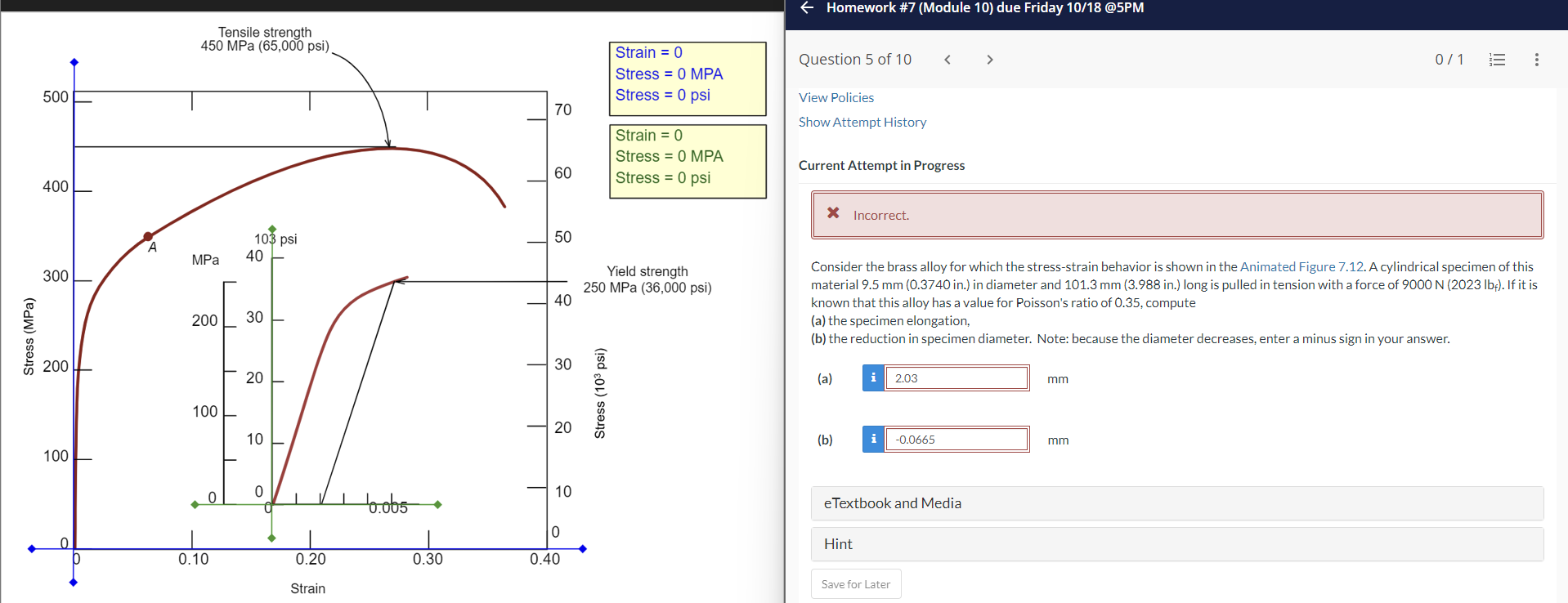 View Policies Show Attempt History Current