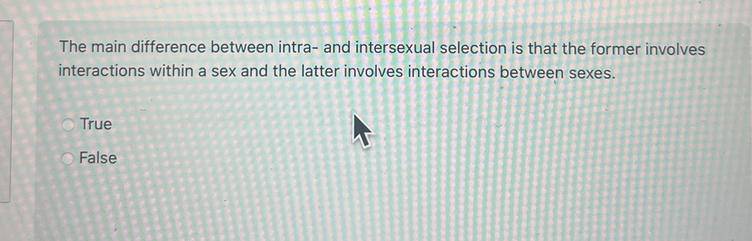 The main difference between intra - and