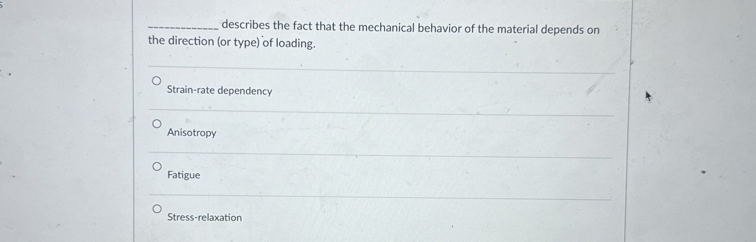 q , describes the fact that the mechanical