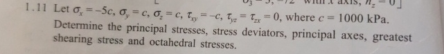 1 . 1 1 Let x = - 5 c , y = c , z = c , x y = - c