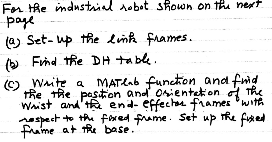 page ( a ) Set - up the link frames. ( b ) Find