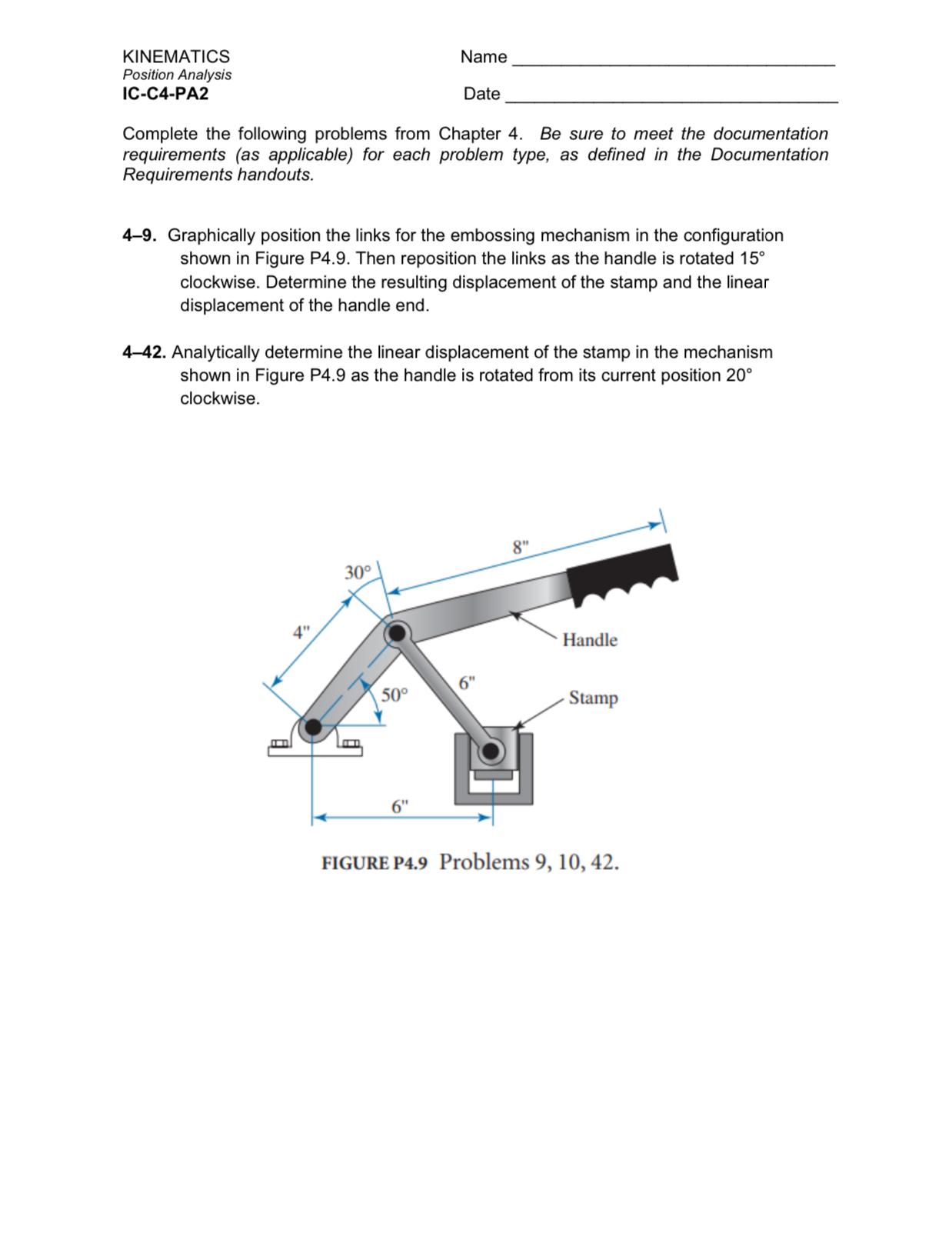 Complete the following problems from Chapter 4 .