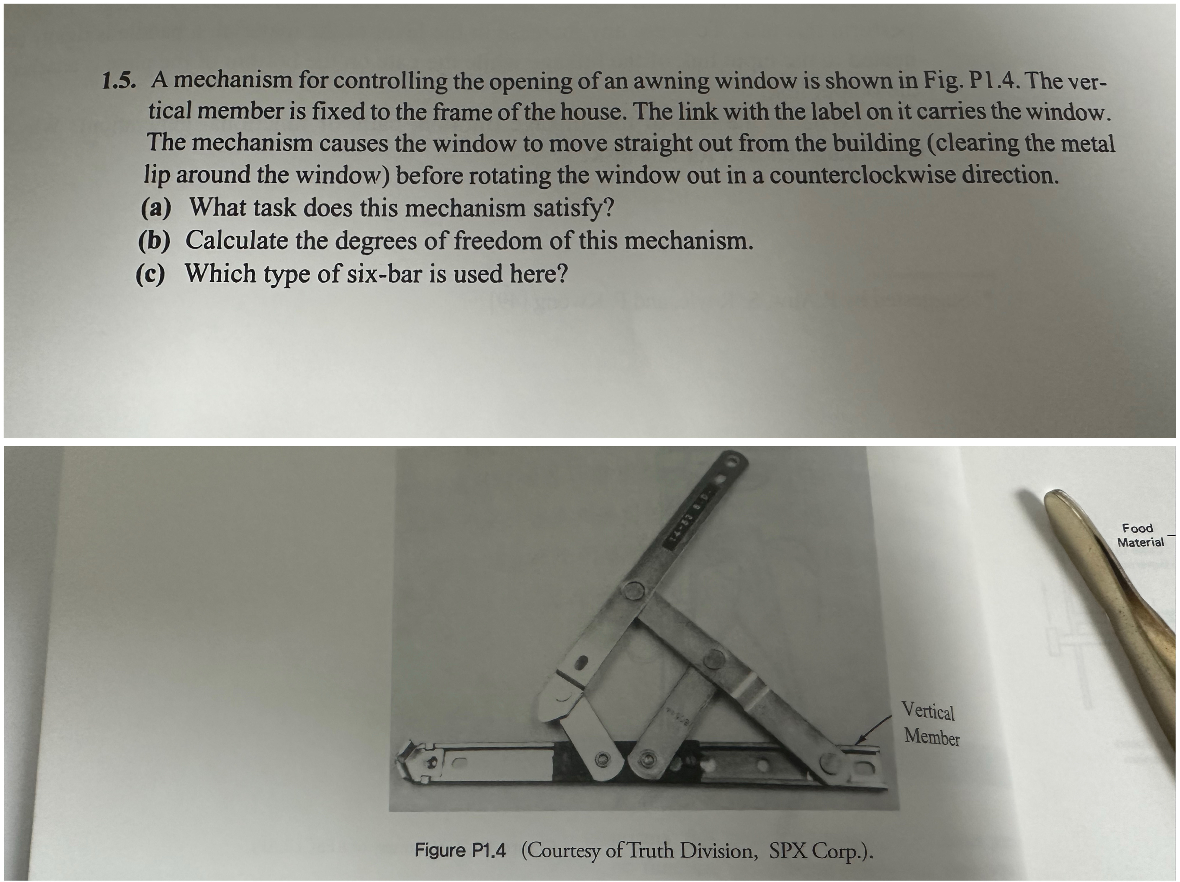 1 . 5 . A mechanism for controlling the opening