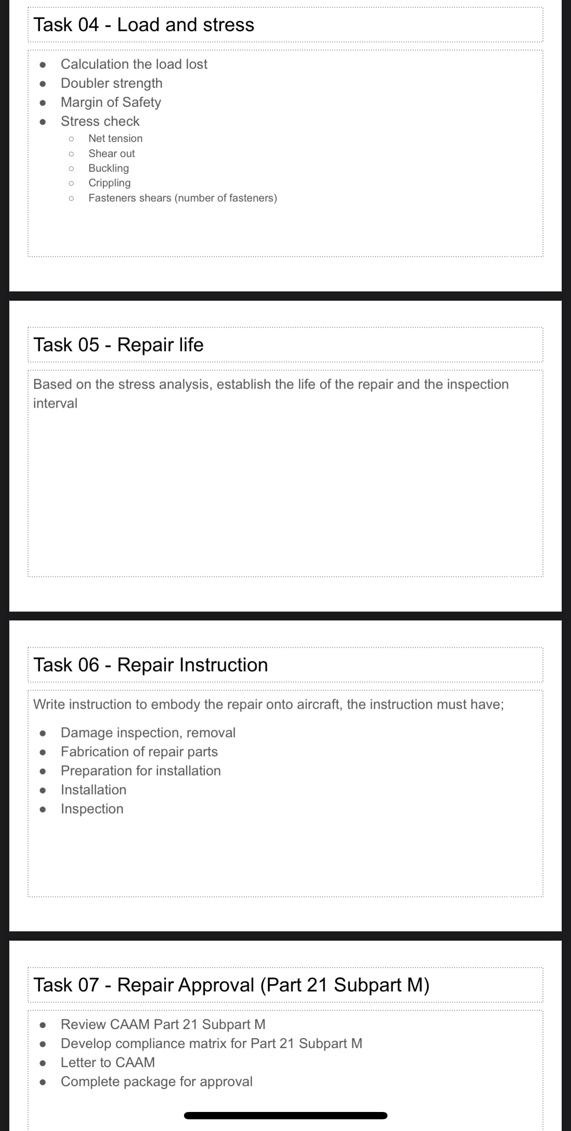 Task 0 4 - Load and stress Calculation the load