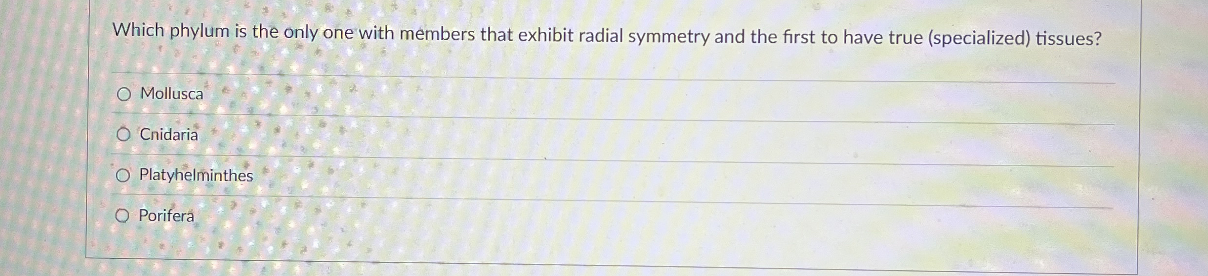 Which phylum is the only one with members that