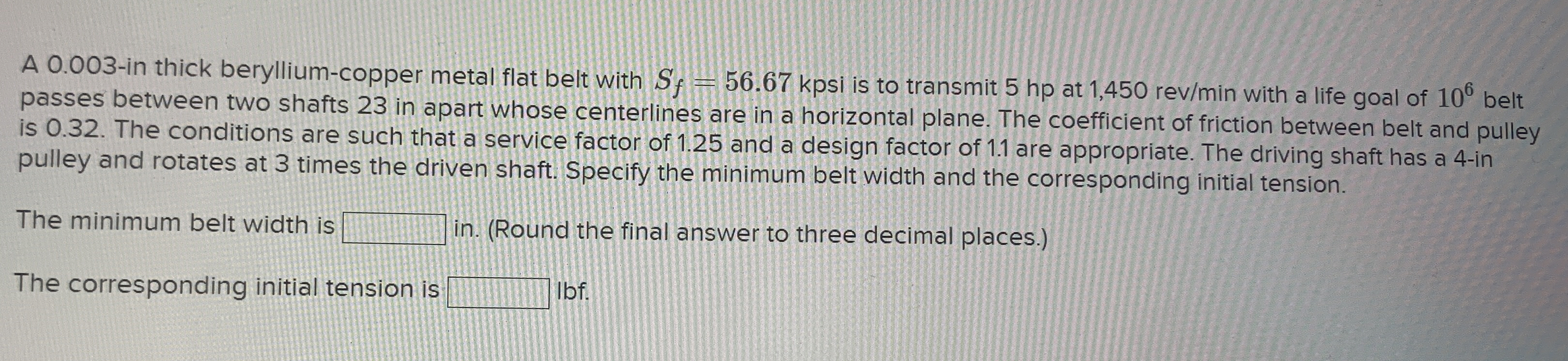 A 0 . 0 0 3 - in thick beryllium - copper metal