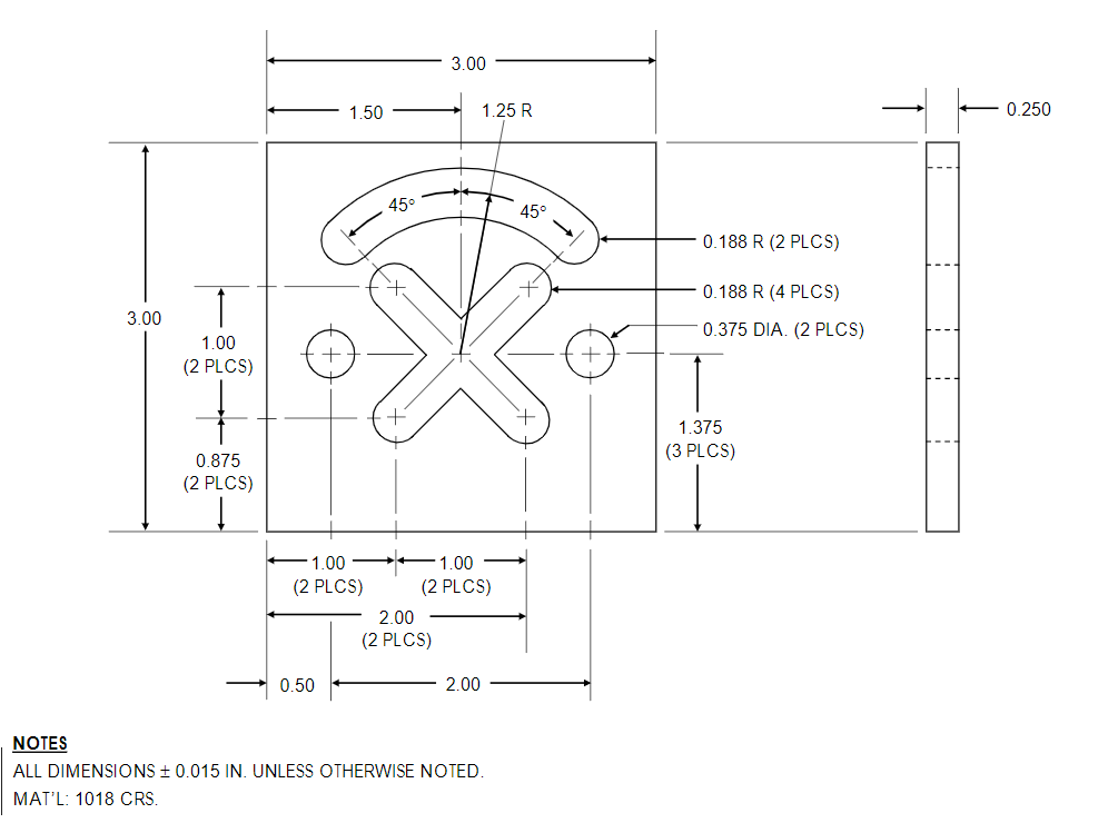 Prepare an EXPERTMILL VMC - 0 6 0 0 G - code part