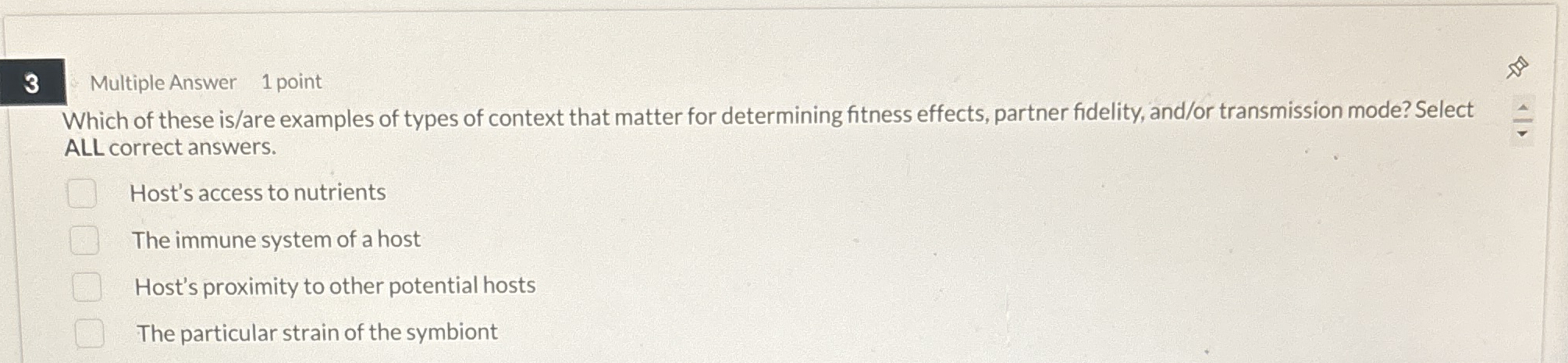 3 Multiple Answer 1 point Which of these is / are