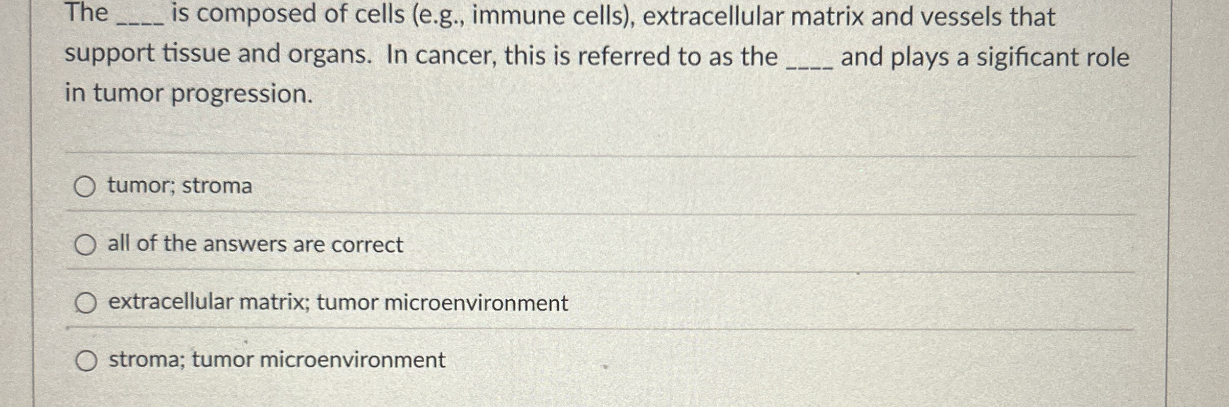 The q , is composed of cells ( e . g . , immune