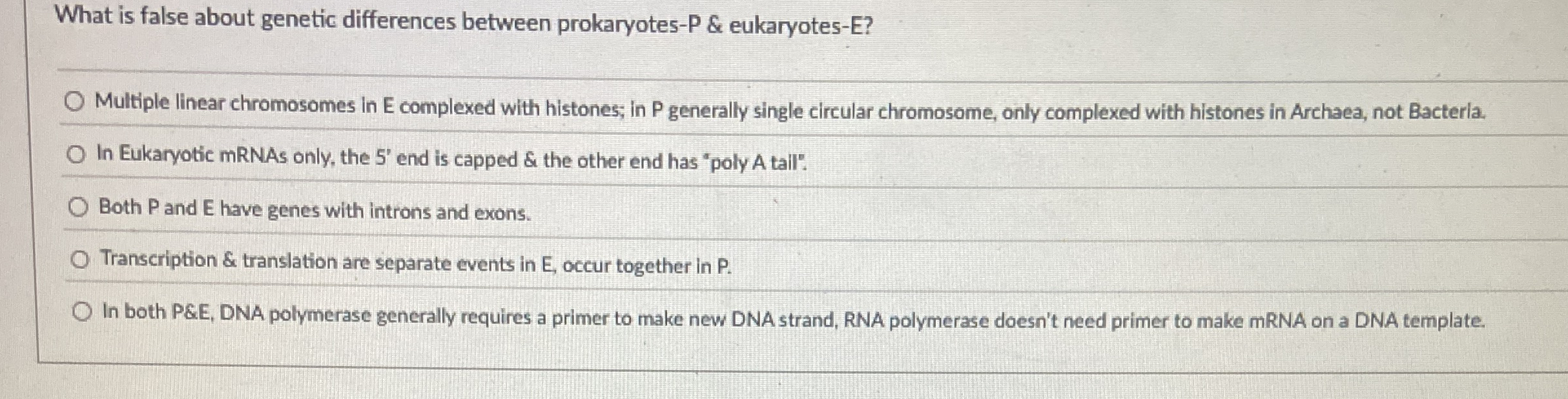What is false about genetic differences between