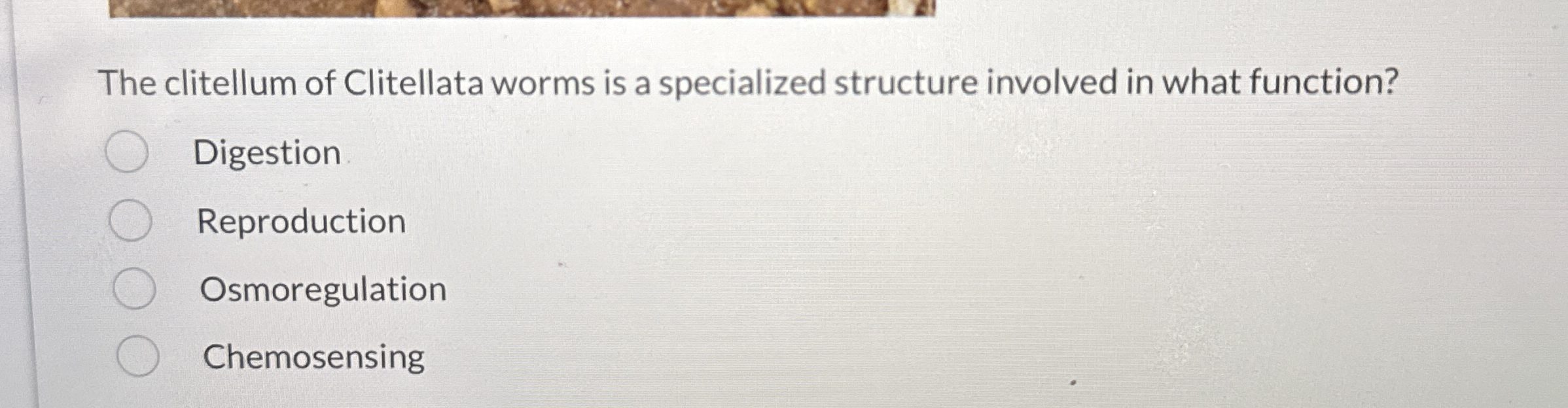 The clitellum of Clitellata worms is a