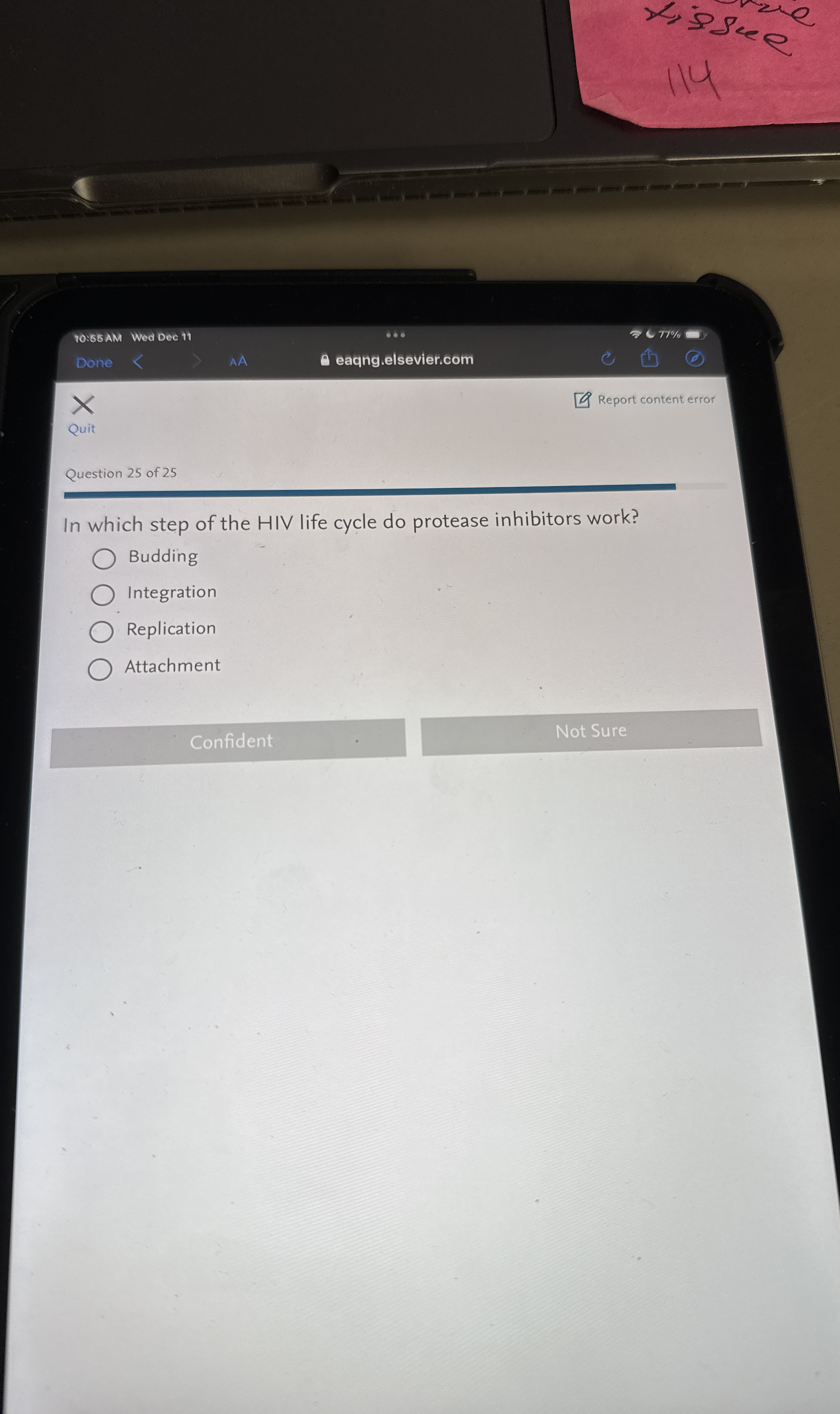 1 0 : 5 5 AM Wed Dec 1 1 6 7 % Done