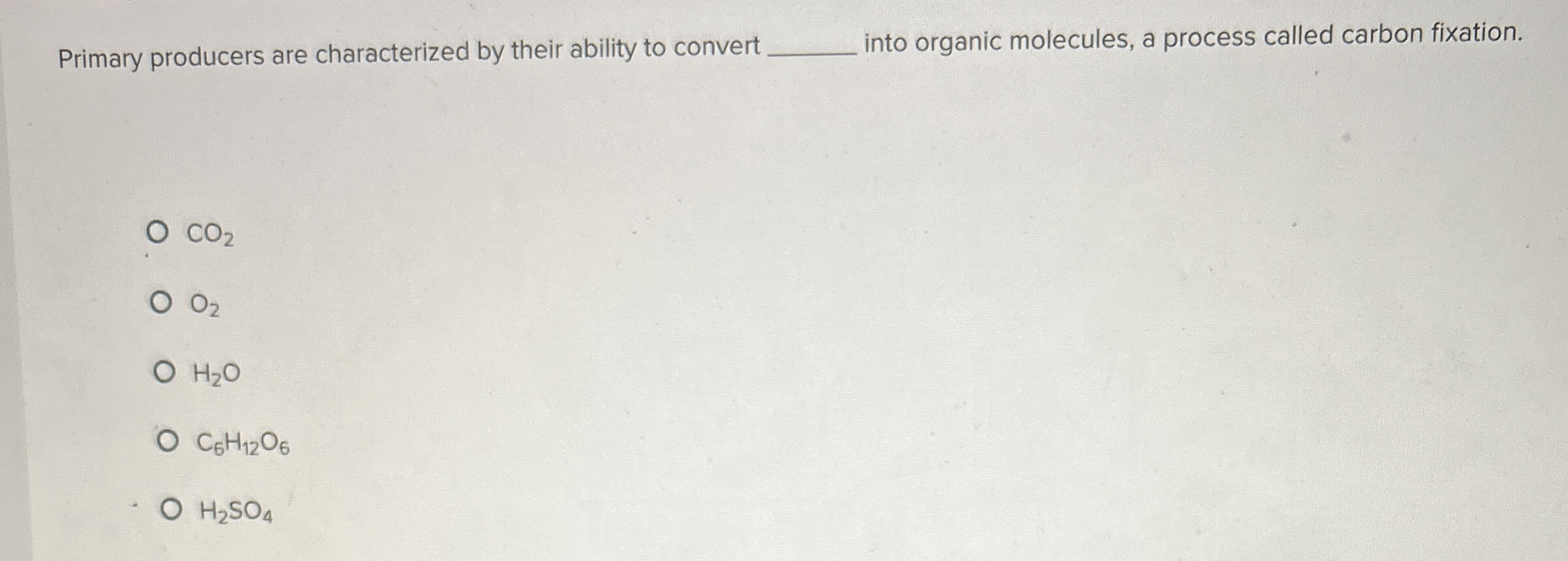 Primary producers are characterized by their