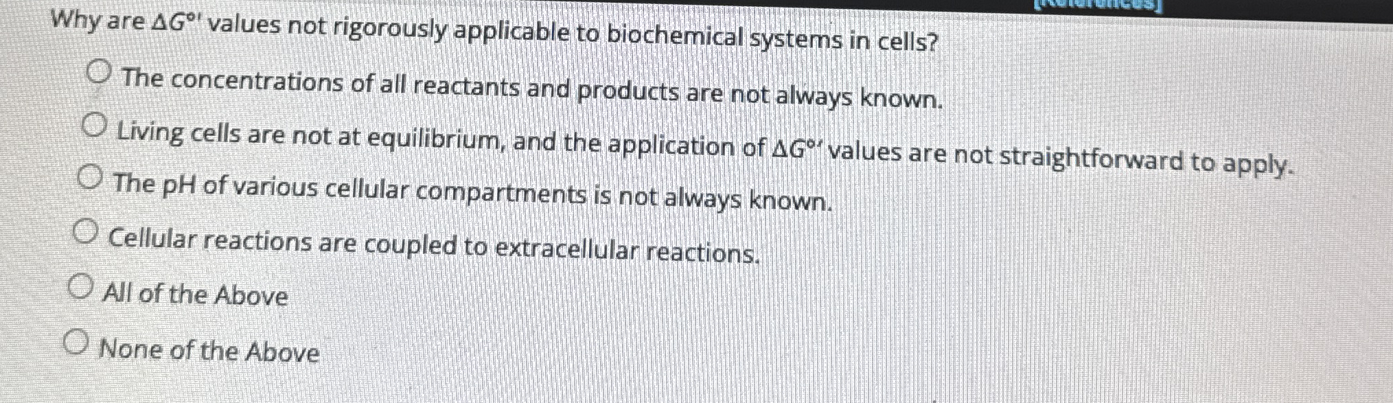 Why are G values not rigorously applicable to