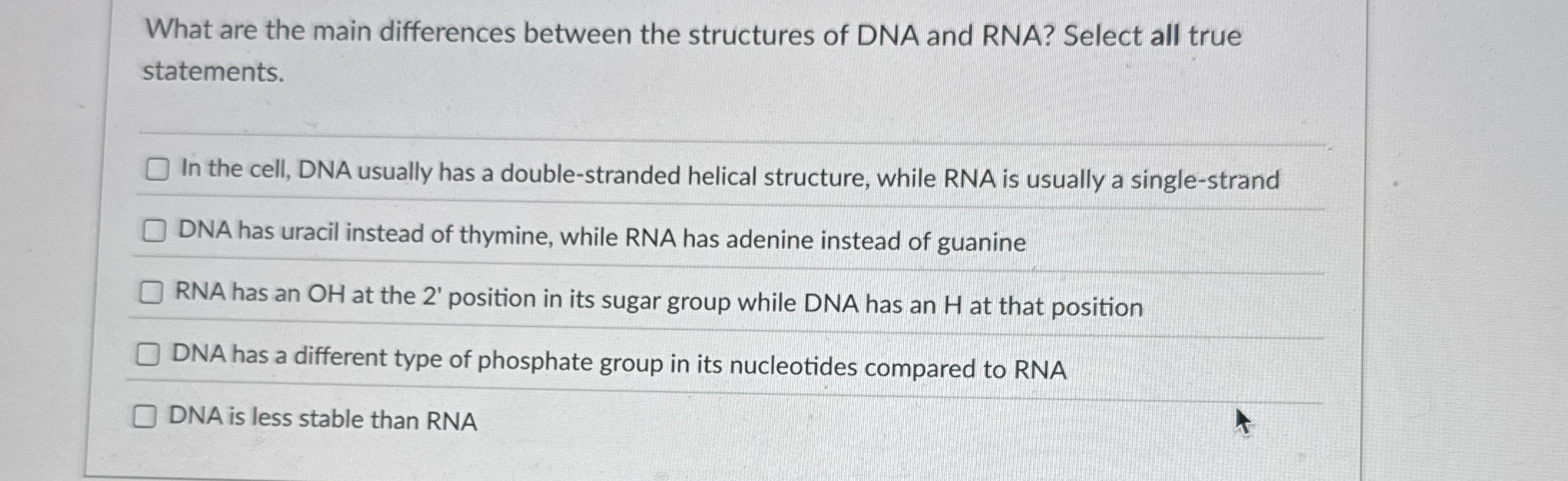 What are the main differences between the