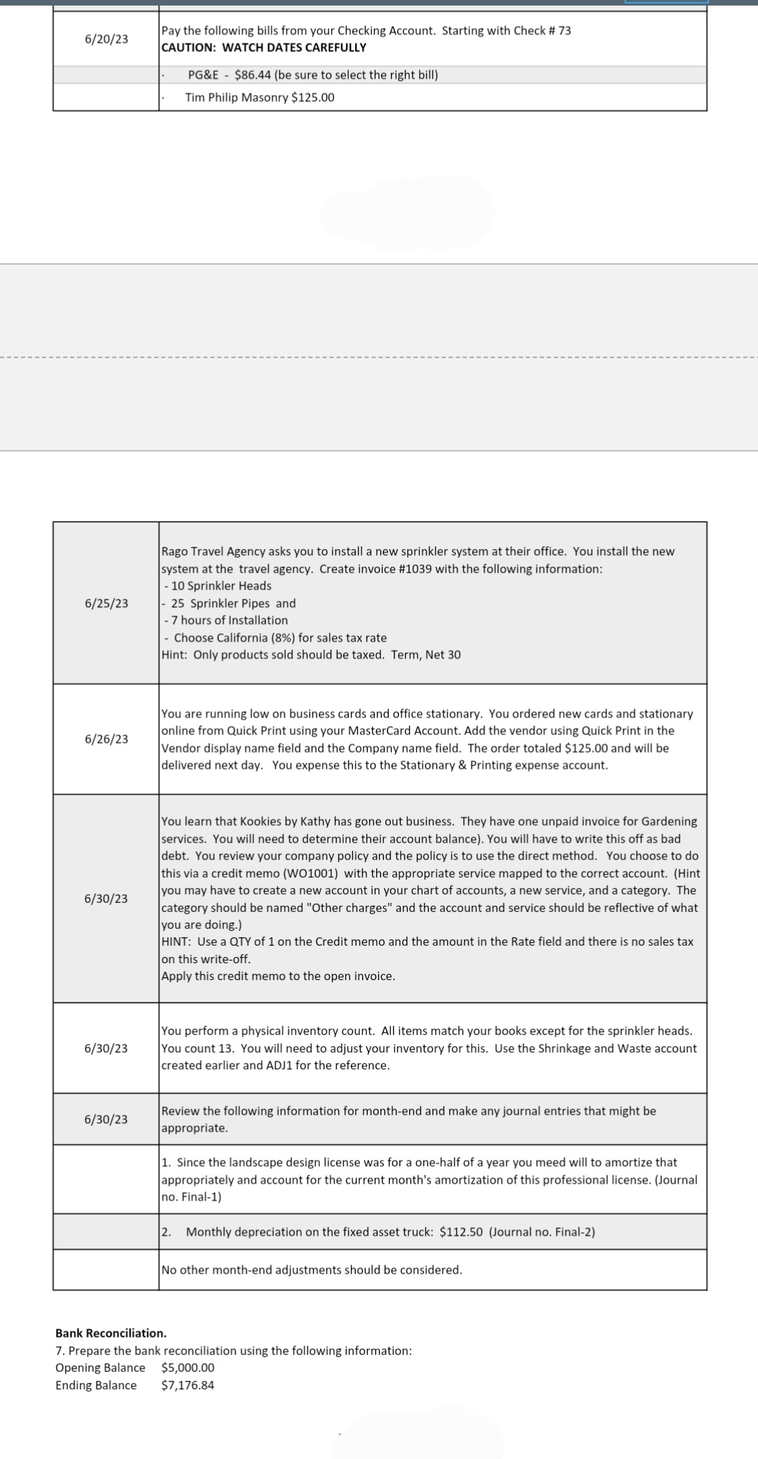 Hi, need help with this homework. I know thos