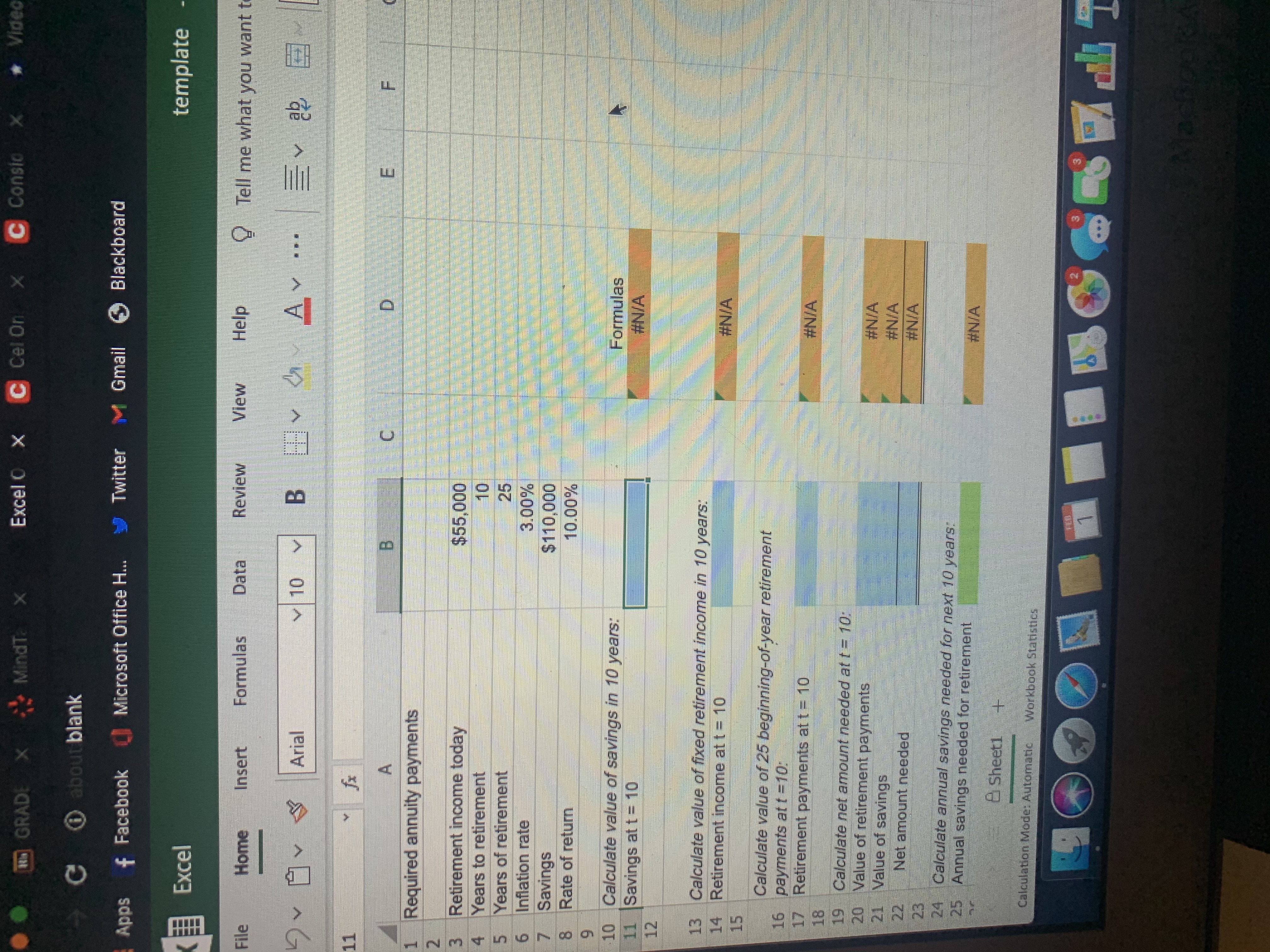 GRADE MindTe X Video X X Excel O X C Cel On x C