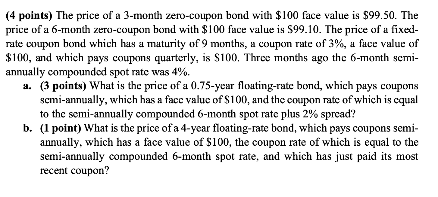 Please help to answer the following questions: (4