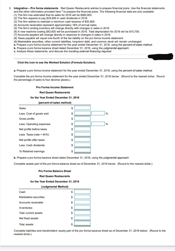 Worked Solution (Formula Solution) The IRR is the