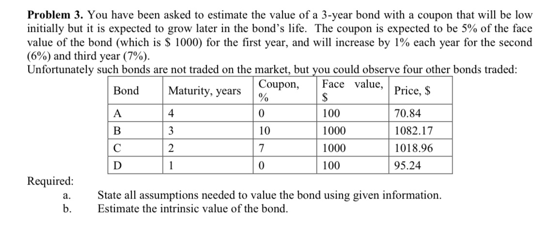 Required: a. State all assumptions needed to