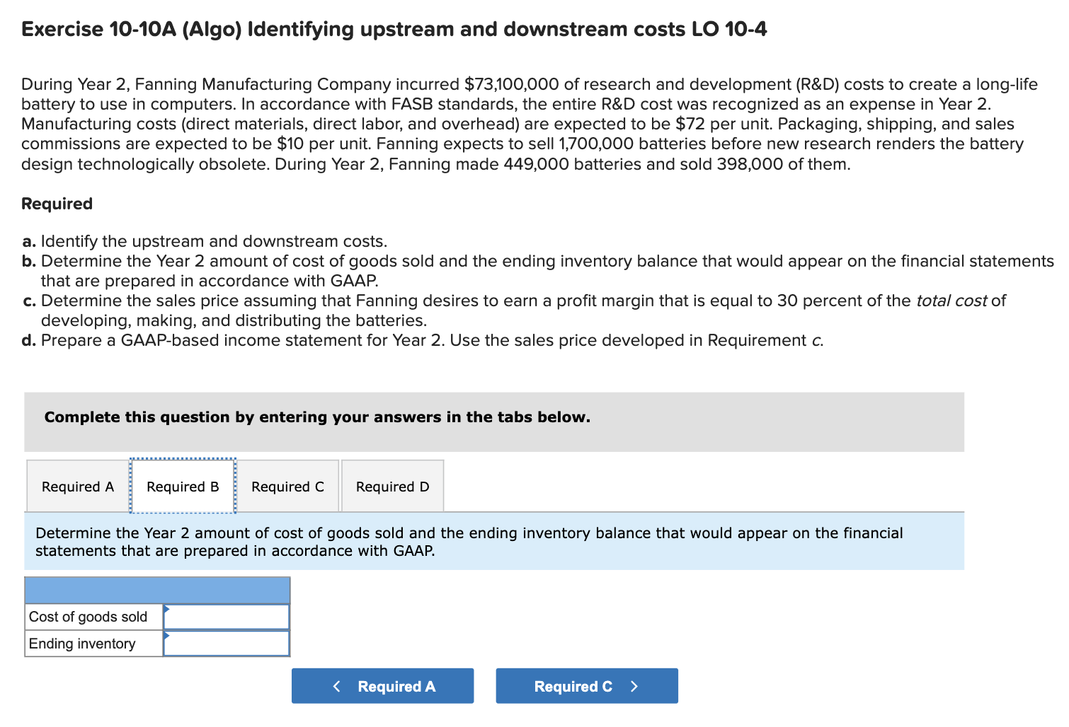 Exercise 101OA (Algo) Identifying upstream and