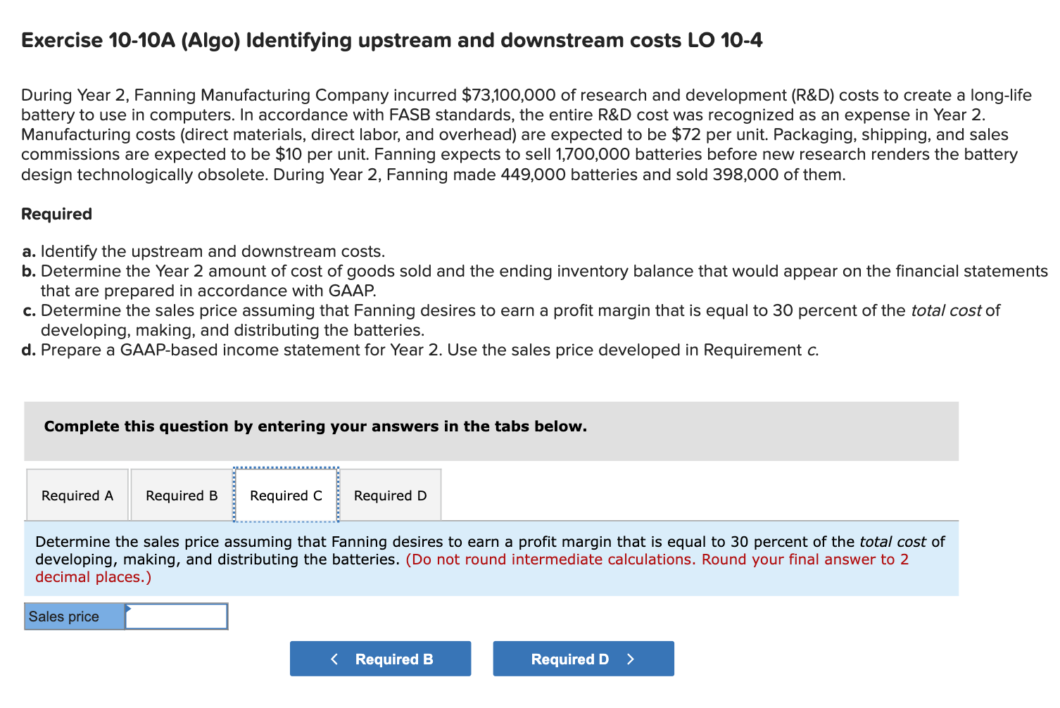 Exercise 101OA (Algo) Identifying upstream and