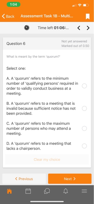 1) Consider the four market structures. In which