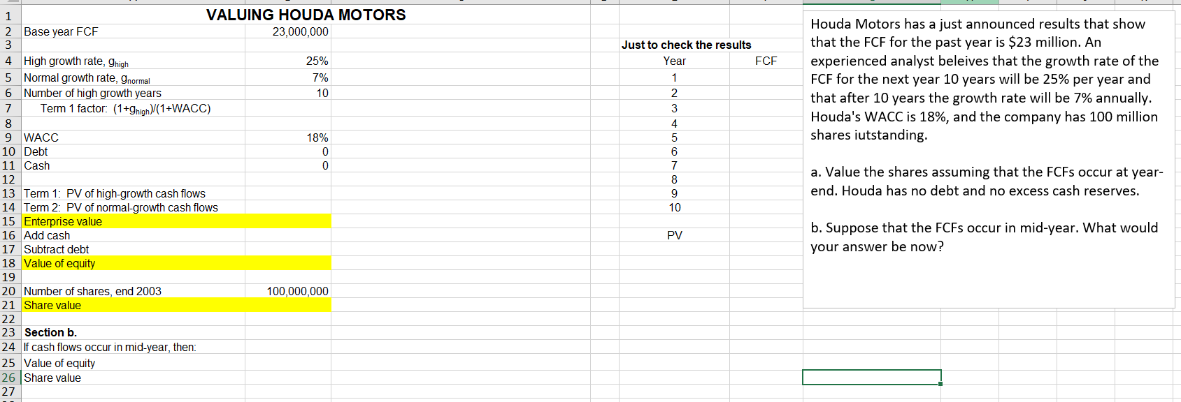 How do I solve this problem please? The question