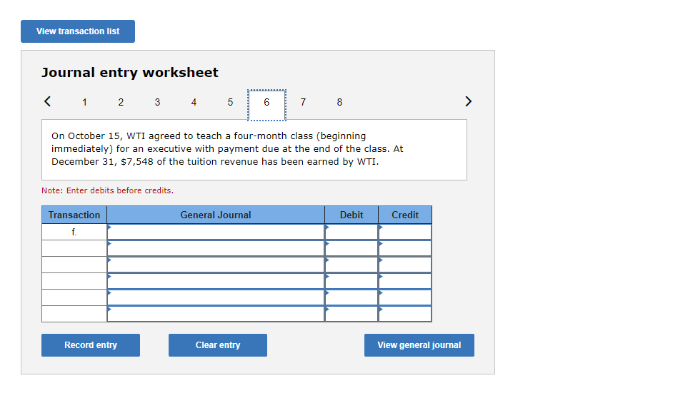 Homework: Adjusting Accounts Problems Assignment