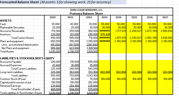 I need help solving the highlighted sections.